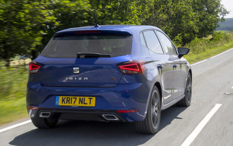 2017 Seat Ibiza rear driving 