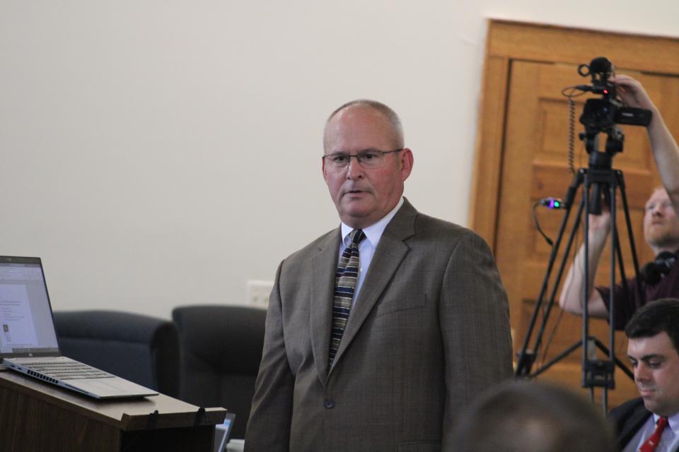 Assistant Michigan Attorney General William Rollstin rested the state's case against the Antrim County defendants on Wednesday, Sept. 6, 2023.