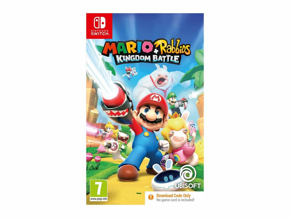 ‘Mario and Rabbids Kingdom Battle’: Was £19.99, now £14.99, Amazon.co.uk (Amazon)