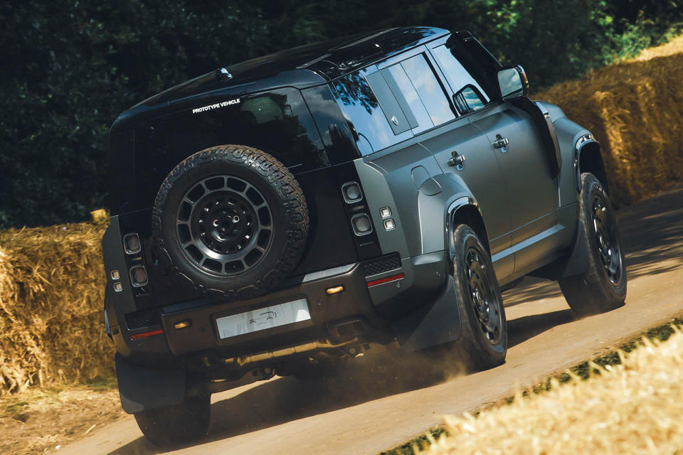 <p>This new addition to the <a href="https://www.autocar.co.uk/car-review/land-rover/defender" rel="nofollow noopener" target="_blank" data-ylk="slk:Defender;elm:context_link;itc:0;sec:content-canvas" class="link ">Defender</a> line-up is Land Rover's most extreme 4x4 yet, packing the same <strong>twin-turbocharged mild-hybrid 4.4-litre V8</strong> as its more road-focused sibling, the <a href="https://www.autocar.co.uk/car-review/land-rover/range-rover-sport" rel="nofollow noopener" target="_blank" data-ylk="slk:Range Rover Sport;elm:context_link;itc:0;sec:content-canvas" class="link ">Range Rover Sport</a> SV. It made its dynamic debut at the Festival of Speed.</p><p><strong>Everything we know about the </strong><a href="https://www.autocar.co.uk/car-news/new-cars/land-rover-defender-octa-626bhp-4x4-has-supercar-pace" rel="nofollow noopener" target="_blank" data-ylk="slk:Defender Octa;elm:context_link;itc:0;sec:content-canvas" class="link "><strong>Defender Octa</strong></a></p>