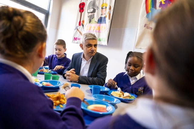 Sadiq Khan visit to Torridon Primary School