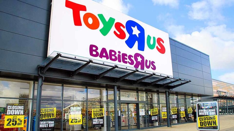 Una tienda de la fallida cadena de juguetes Toys R Us (Getty Images)