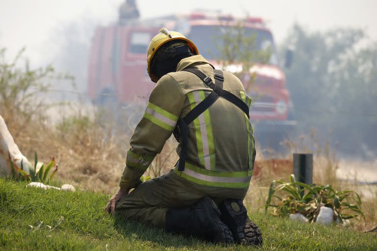 Incendios en Playas de Oro, Punilla, en la provincia de Córdoba