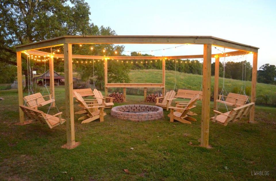 String Around a Pergola