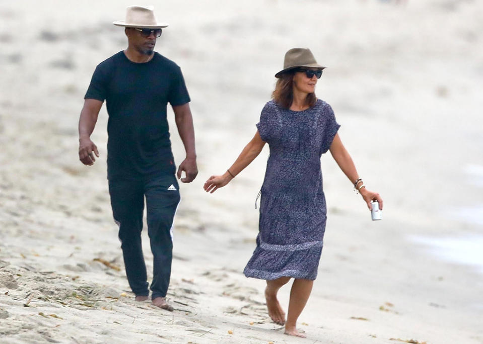 Jamie Foxx and Katie Holmes are no longer hiding their love away. (Photo: BACKGRID)