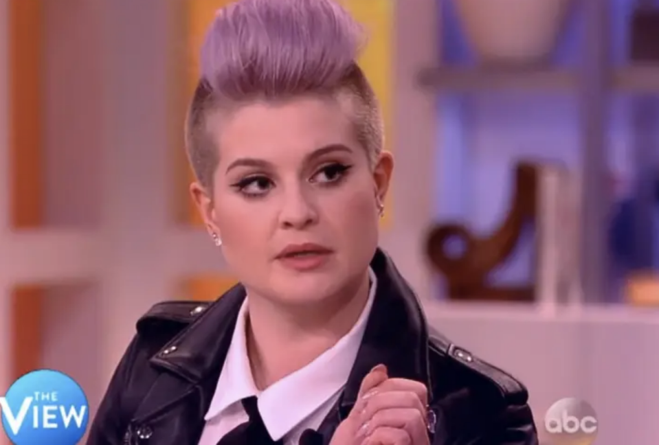 Kelly Osbourne on The View in 2015
