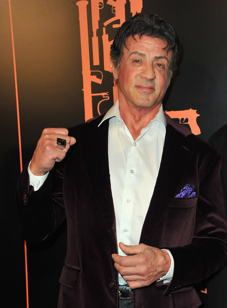 The Mechanic LA Premiere 2011 Sylvester Stallone