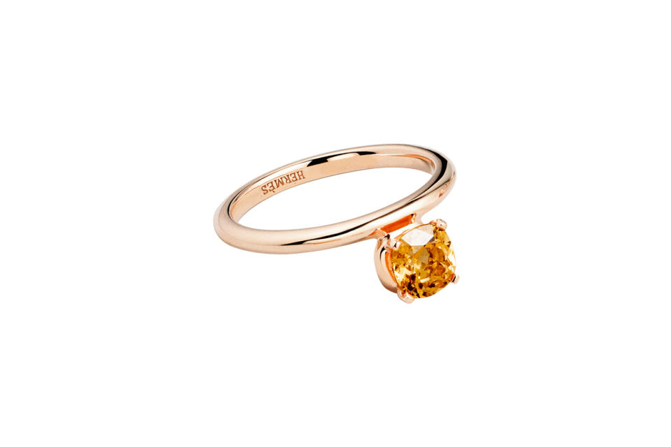 Grand Jeté series rose gold inlaid spessartite ring NT$275,000