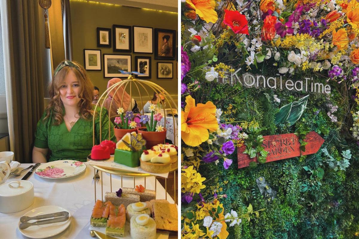 I found an afternoon tea in London completely inspired by The Secret Garden and it was one of the best I’ve ever tried. <i>(Image: Emily Davison)</i>