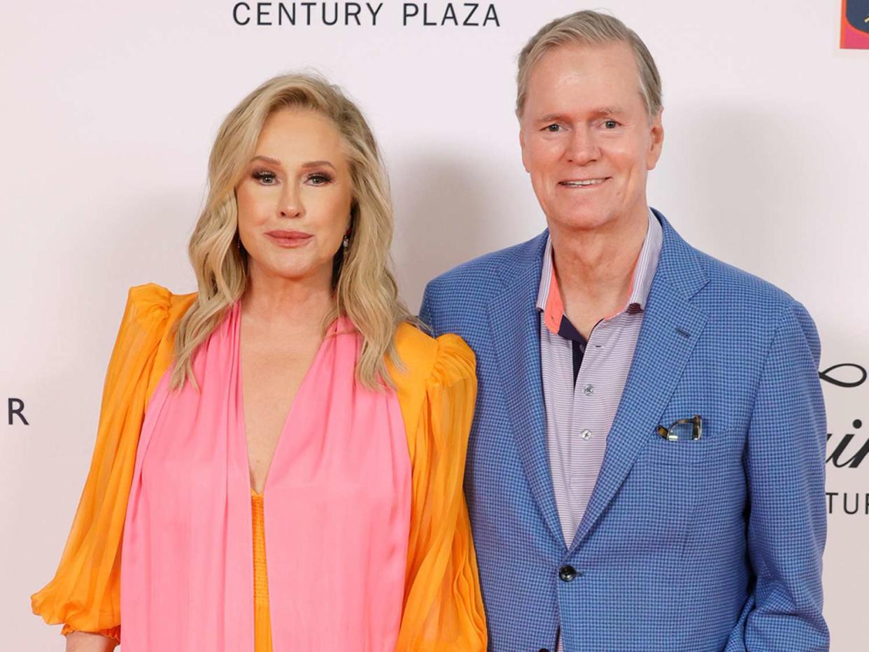 Kathy Hilton and Richard Hilton attend the 29th Annual Race To Erase MS on May 20, 2022 in Los Angeles, California