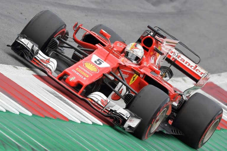 Ferrari's Sebastian Vettel now leads the F1 drivers championship by 20 points after his second-place finish at the Austrian Grand Prix