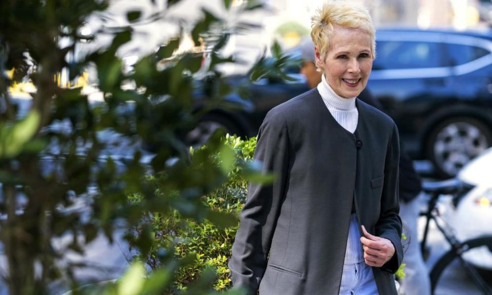 E Jean Carroll in New York last year.