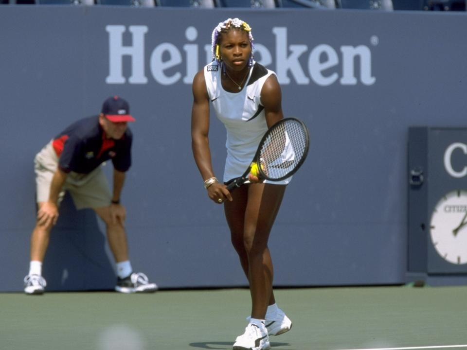 serena williams first us open young