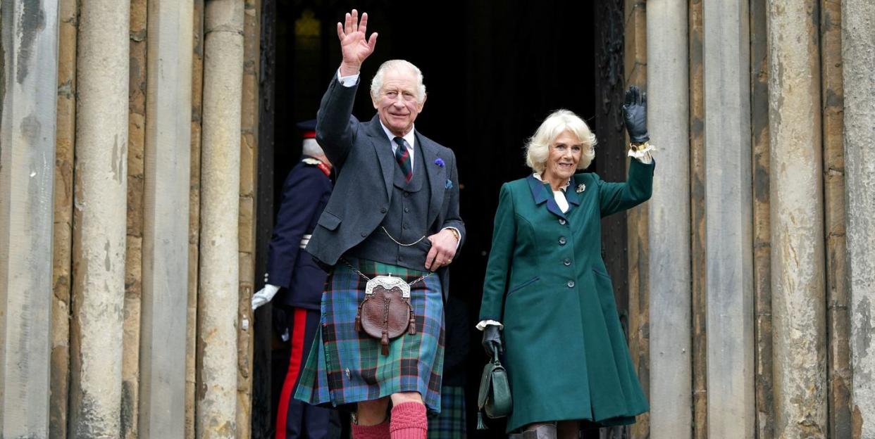 king charles camilla queen consort scotland