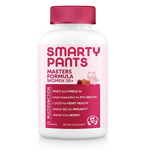 7) SmartyPants Women’s Masters 50+ Multivitamin