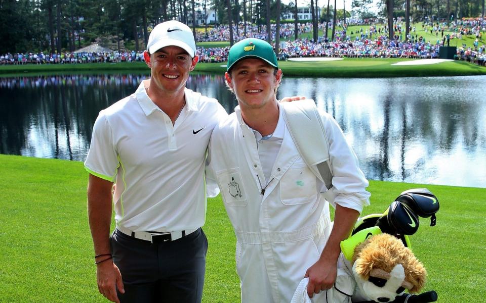 Horan es buen amigo de Rory McIlroy -Las armas secretas de R&A para atraer a una nueva generación: Niall Horan, Gareth Bale y Mo Farah - Getty Images/Andrew Reddington 