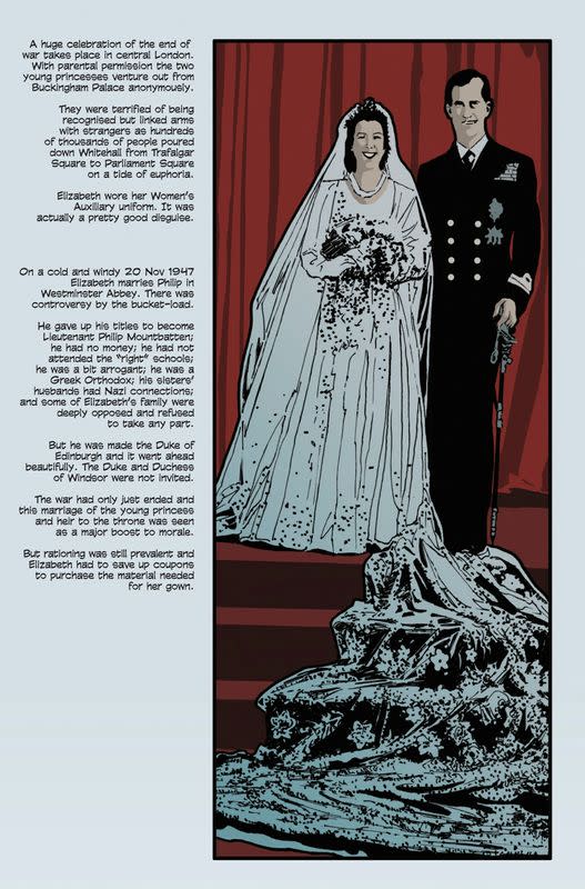 Comic book biography celebrates Britain's Queen Elizabeth