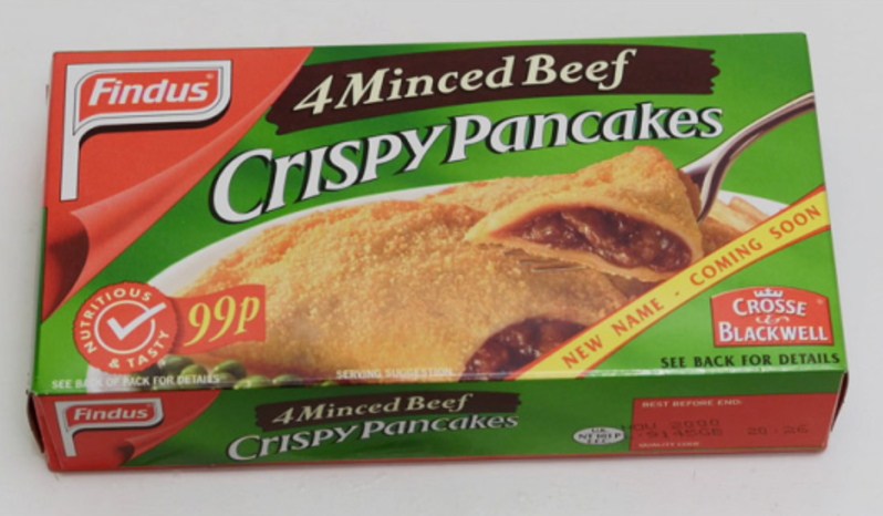 How can a pancake be crispy? Ew.