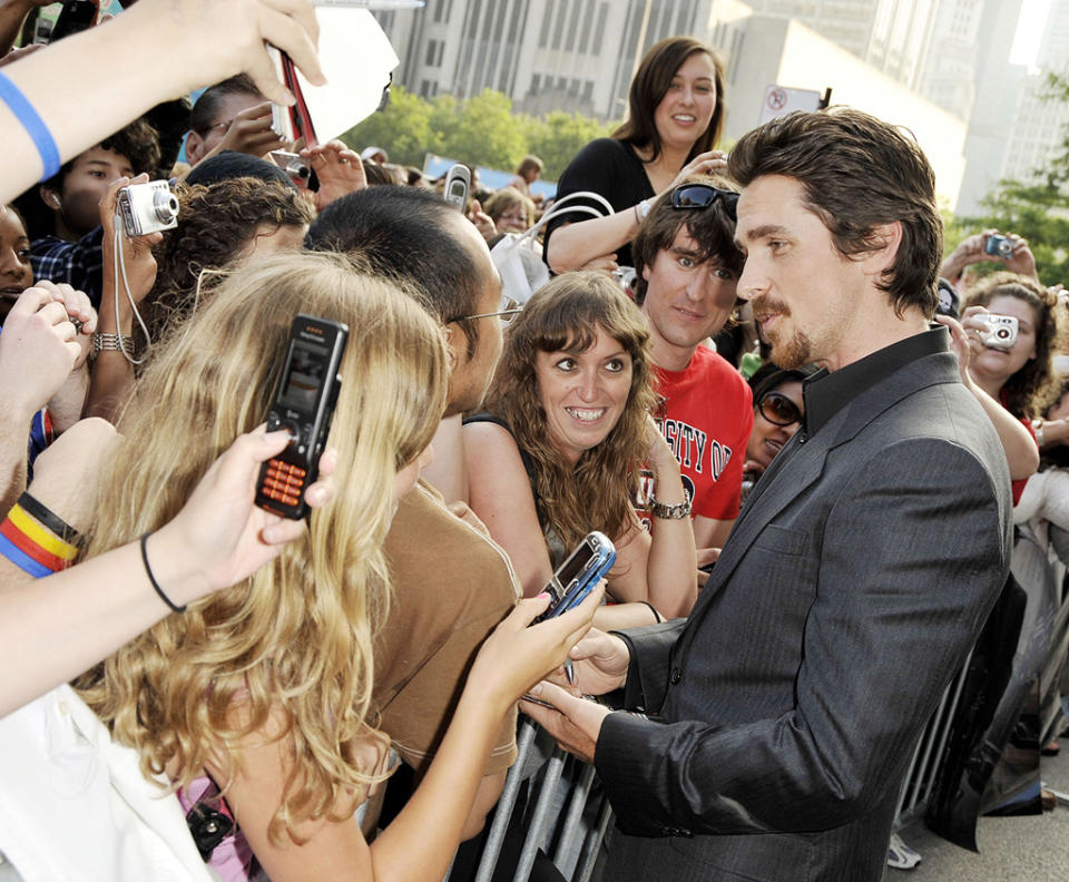 Public Enemies Chicago premiere 2009 Christian Bale