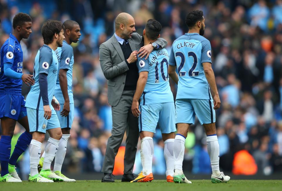 Pep Guardiola and Sergio Aguero's relationship has come under scrutiny