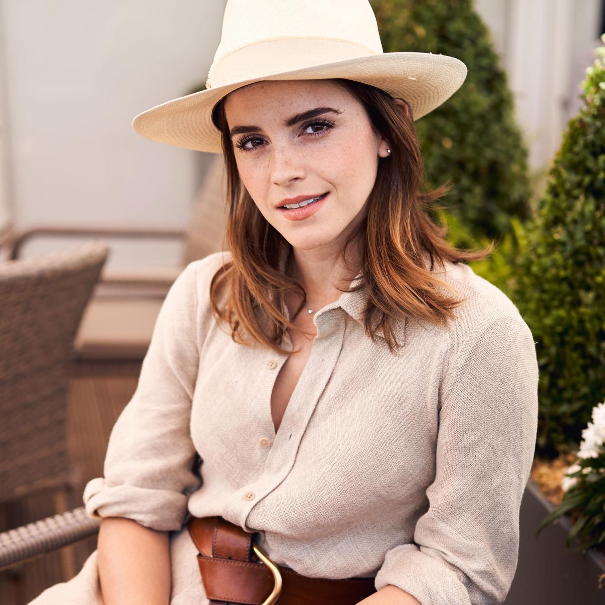Emma Watson Proves She's the Ultimate Vintage Fan at Wimbledon