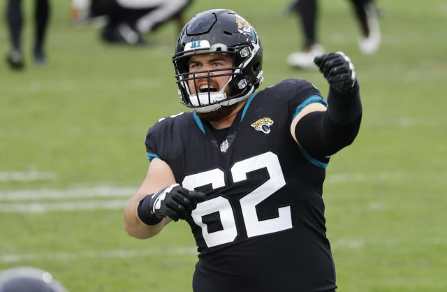 Former Jaguars OL KC McDermott worked out for Buffalo Bills on Friday