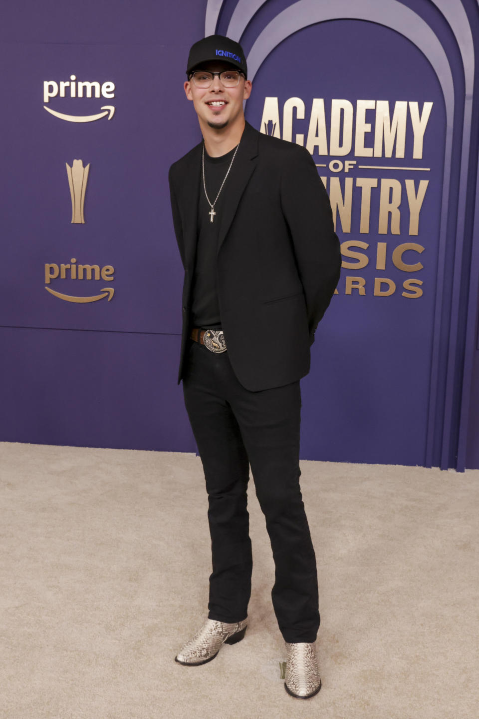 Chase Matthew at the 59th Academy of Country Music Awards from Ford Center at The Star on May 16, 2024 in Frisco, Texas.