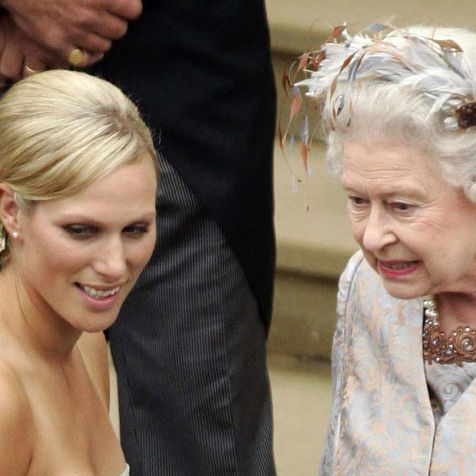 Zara Tindall's unconventional strapless bridesmaid dress that broke royal tradition