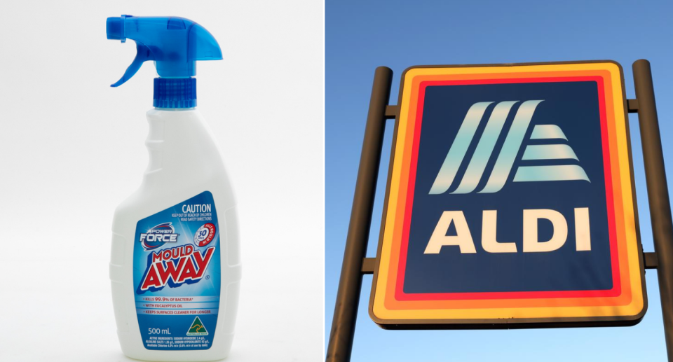 Cleaning product recommended by cleaners from ALDI
