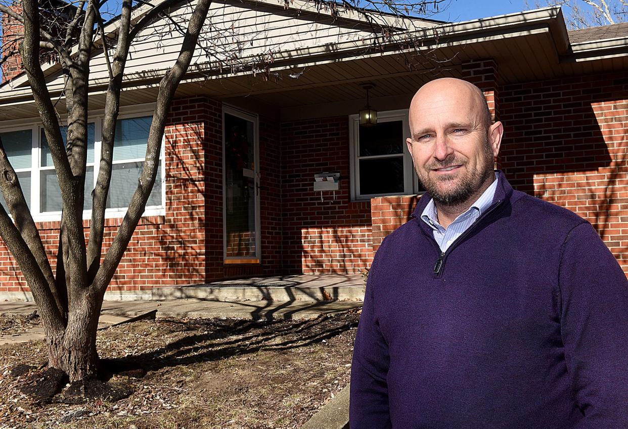 Mike Hentges is the executive director of St. Raymond’s Society, an organization that supports new and expectant mothers. The society will be moving into the current Ronald McDonald House at 3501 Lansing Ave. next year.