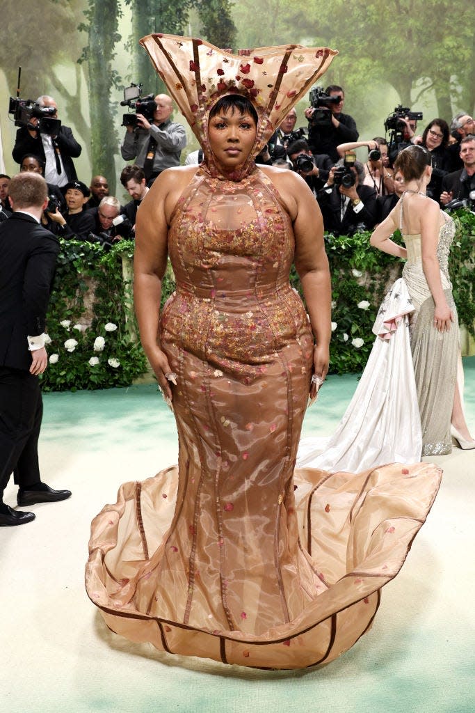 Lizzo attends the 2024 Met Gala