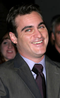 Joaquin Phoenix at the LA premiere of 20th Century Fox's Walk the Line