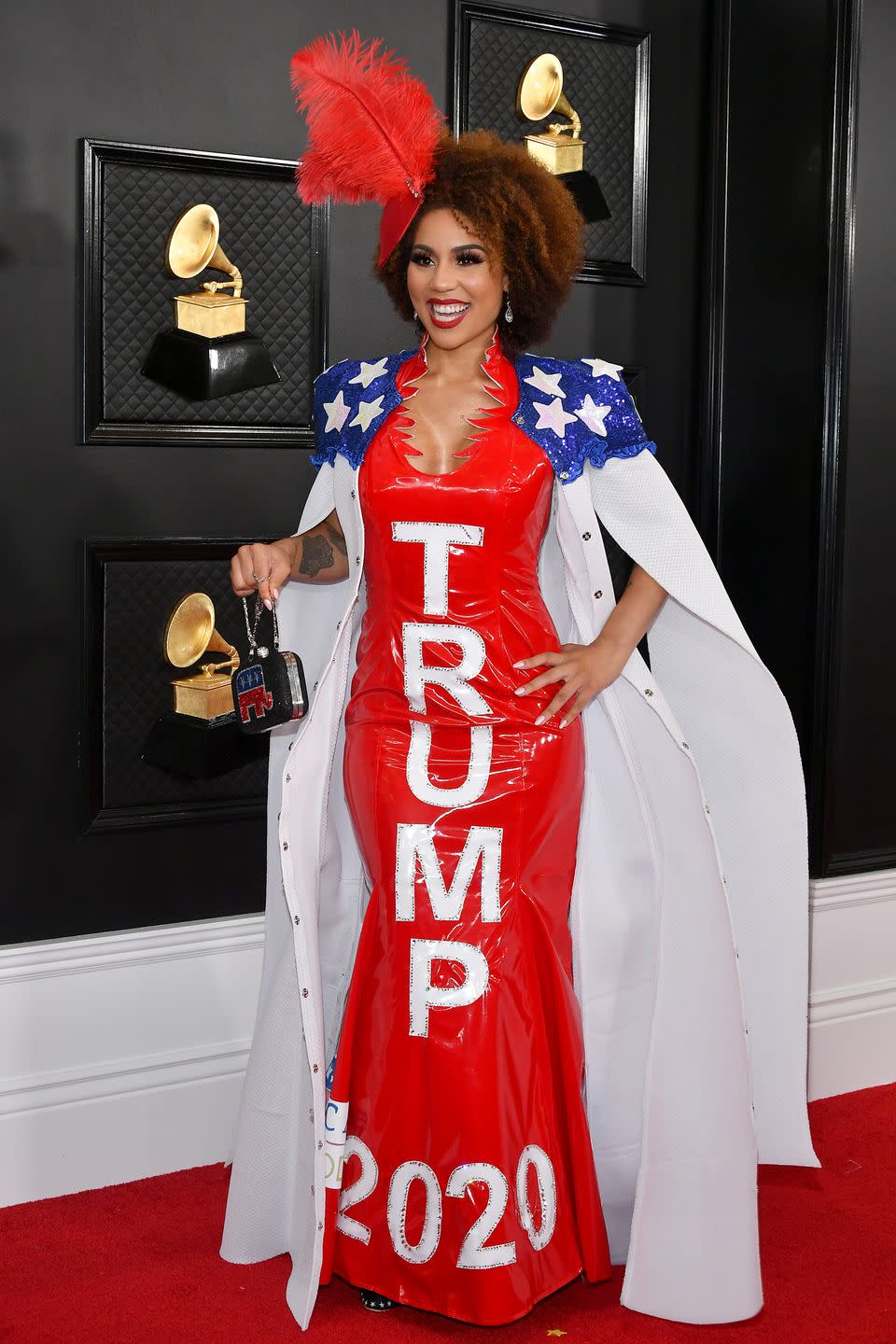 Joy Villa at the 2020 Grammys