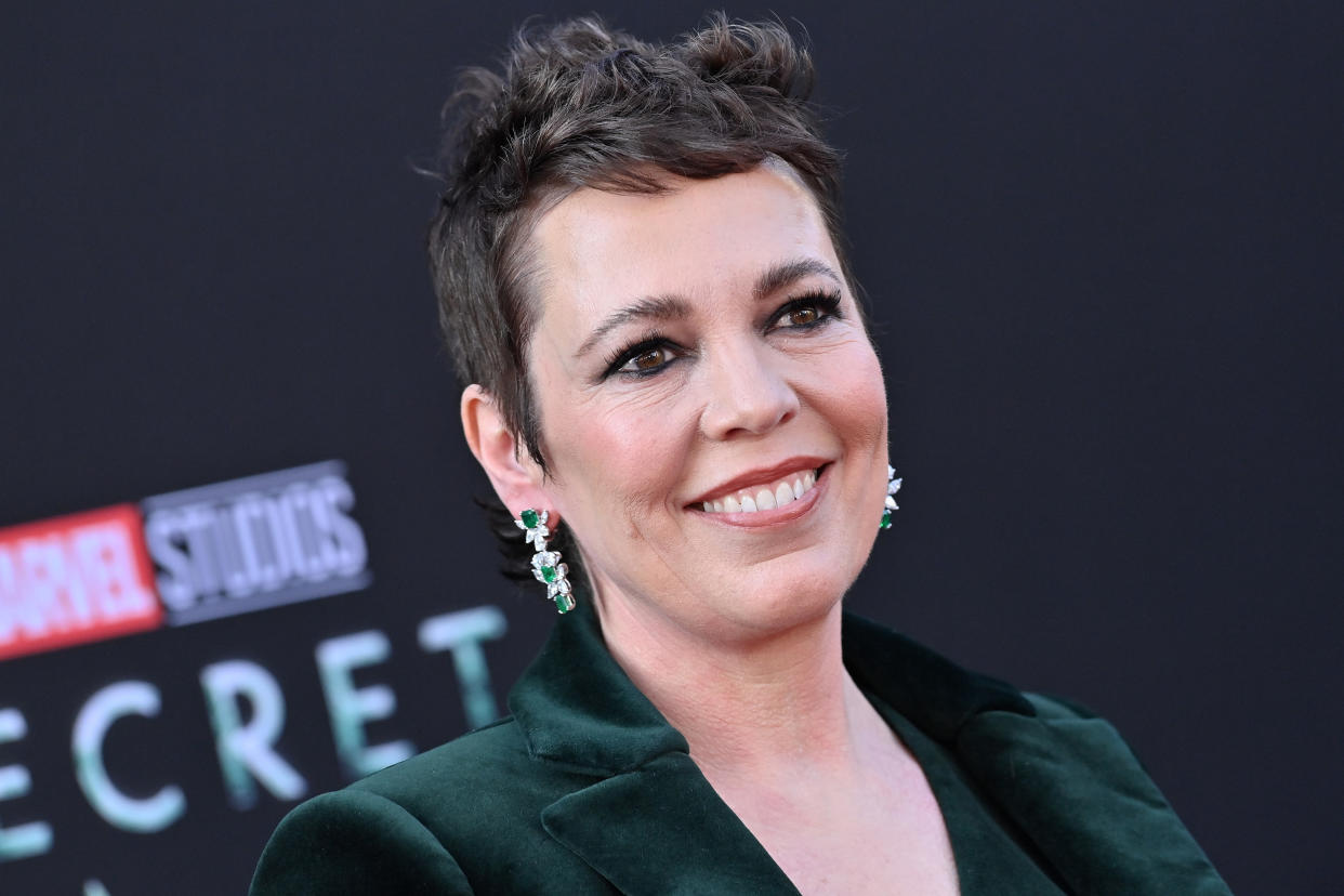 LOS ANGELES, CALIFORNIA - JUNE 13: Olivia Colman attends Marvel Studios' New Series 