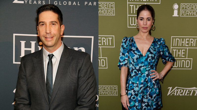 David Schwimmer and Ana Ortiz