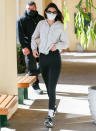 <p>Kendall Jenner dresses comfortably as she steps out in L.A. on Jan. 27. </p>