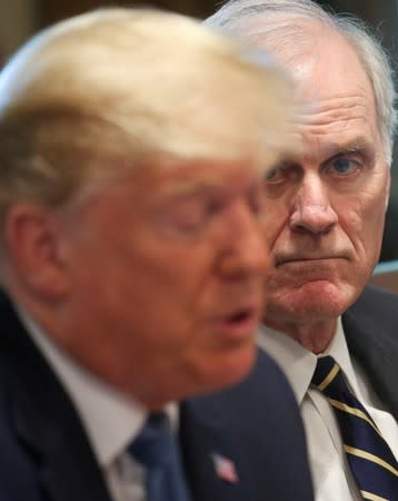 FILE PHOTO: U.S. President Trump holds a cabinet meeting at the White House in Washington