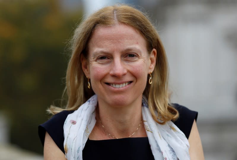 Natasha Landell-Mills, head of stewardship at Sarasin & Partners, poses for a photograph at their office in London