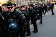 In France, which currently has nearly 250,000 police and gendarmes, 13,000 were cut under the previous government between 2007 and 2012