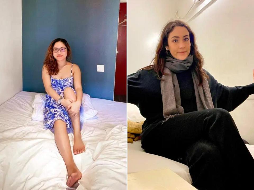 Marielle Descalsota/Insider, Laura Casado/Insider  Singapore vs NY hotels The rooms in Singapore, left, and New York, right.