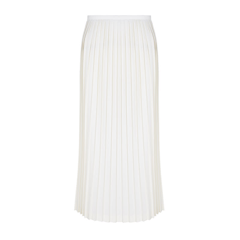 <a rel="nofollow noopener" href="https://www.massimodutti.com/us/women/skirts/ecru-pleated-skirt-c675013p7970005.html?colorId=712&parentId=7970047" target="_blank" data-ylk="slk:Ecru Pleated Skirt, Massimo Dutti, $130;elm:context_link;itc:0;sec:content-canvas" class="link ">Ecru Pleated Skirt, Massimo Dutti, $130</a>