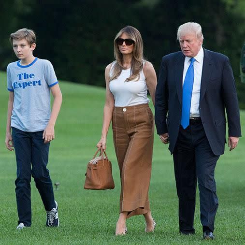 Exactly how many bags does Melania own, we wonder. Photo: Getty