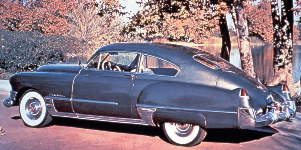<p>Some of the best-looking American cars ever designed were built in the 1950s and '60s. These cars borrowed heavily from airplanes and rocket ships for their designs, the most iconic element being the tailfin. While earlier cars used a similar design element, the one that kicked off the craze was Harley Earl's 1948 Cadillac.</p>