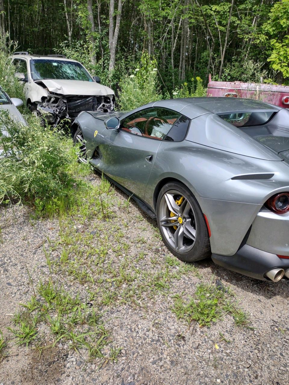 Police are investigating the theft of a 2021 Ferrari from the Cliff House in Cape Neddick valued at $700,000.