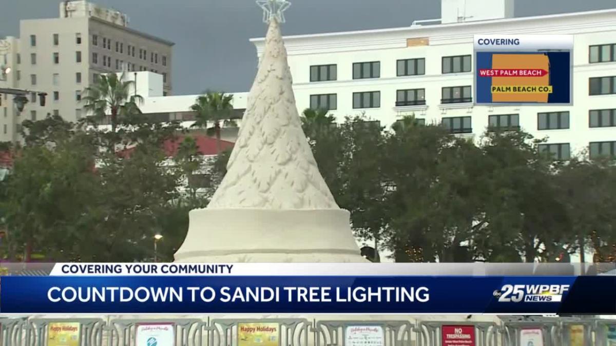 Sandi Tree lighting Dec. 1 in downtown West Palm Beach