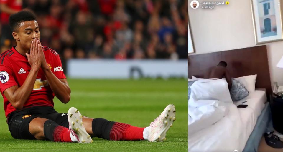 Ein Snapchat-Video könnte Manchester-United-Star Jesse Lingard zum Verhängnis werden. (Bild: Getty Images / Snapchat)