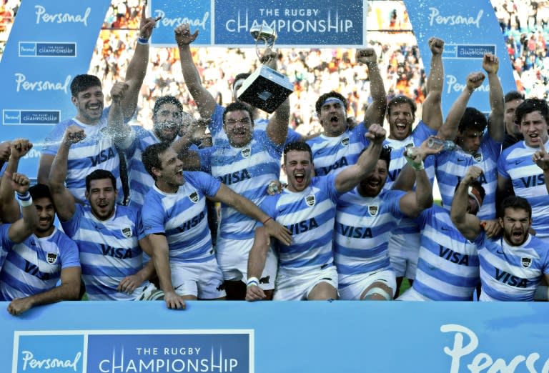 Argentina ended an 11-match losing streak in the Rugby Championship by stunning South Africa