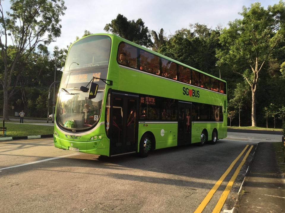 We're not just clean, we're green too. Credit: Ministry of Transport, Singapore