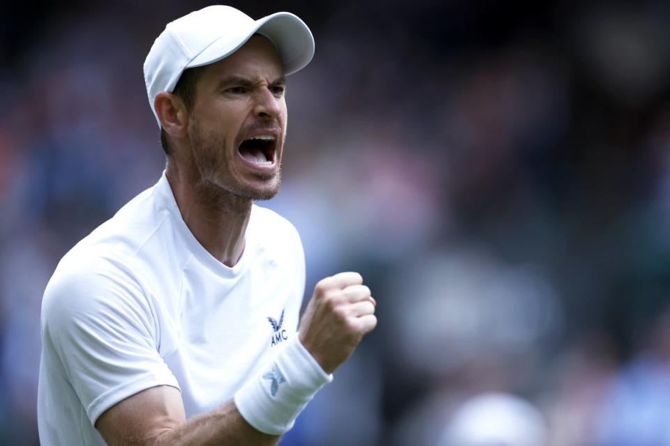 Andy Murray survived a thrilling encounter with long-time rival Stan Wawrinka to progress to the second round of the Western & Southern Open in Cincinnati (Steven Paston/PA) (PA Wire)