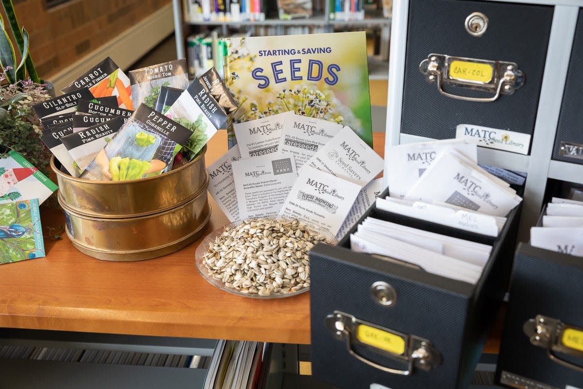 Gardeners can get up to five free seed packets through the MATC seed library.